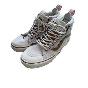 VANS Sk8 Hi MTE 2 Shoes Marshmallow Multi Women's VNOA5HZZBP3 Size 8.5 Mn’s 7
